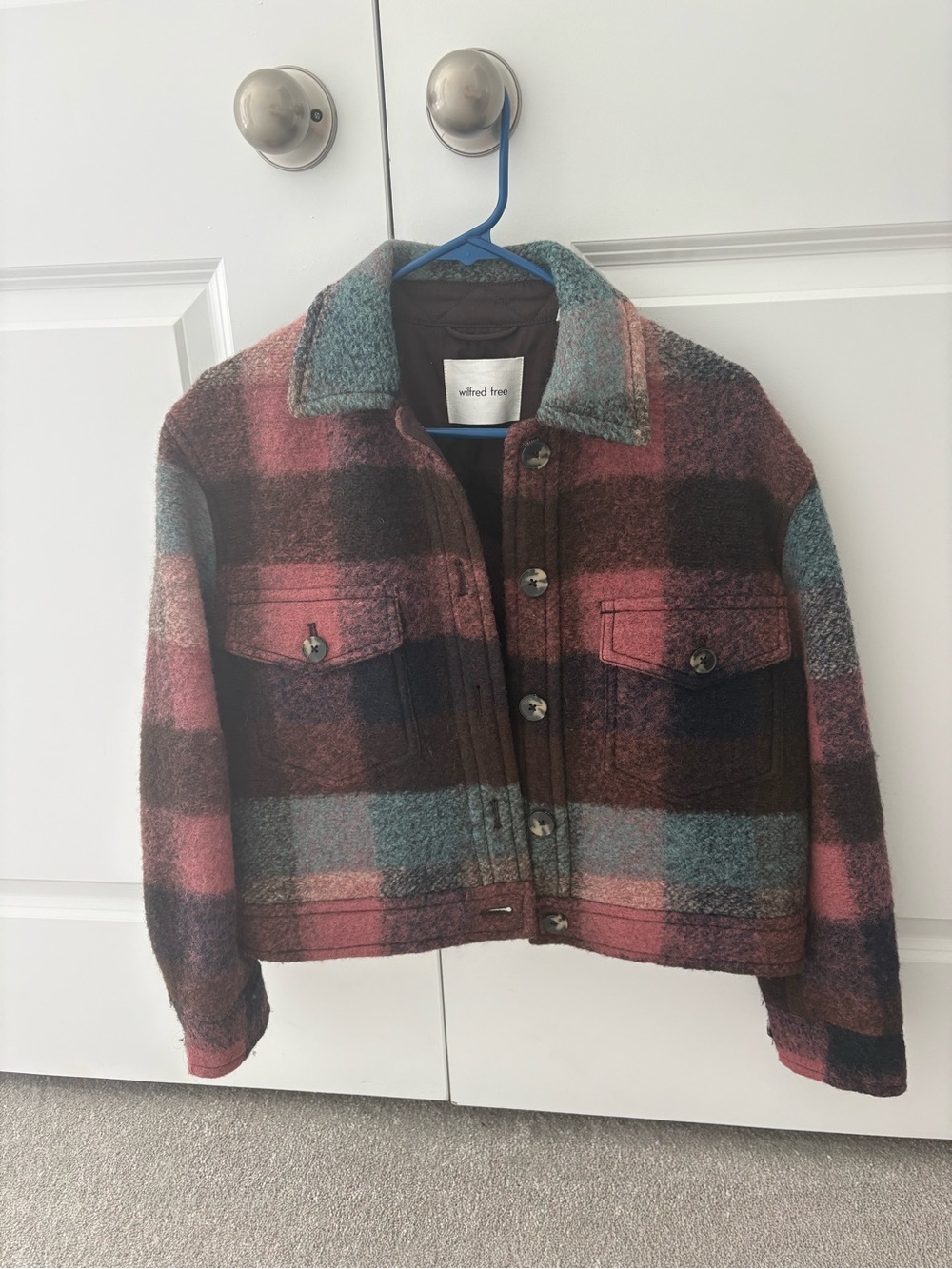 Wilfred free wool coat